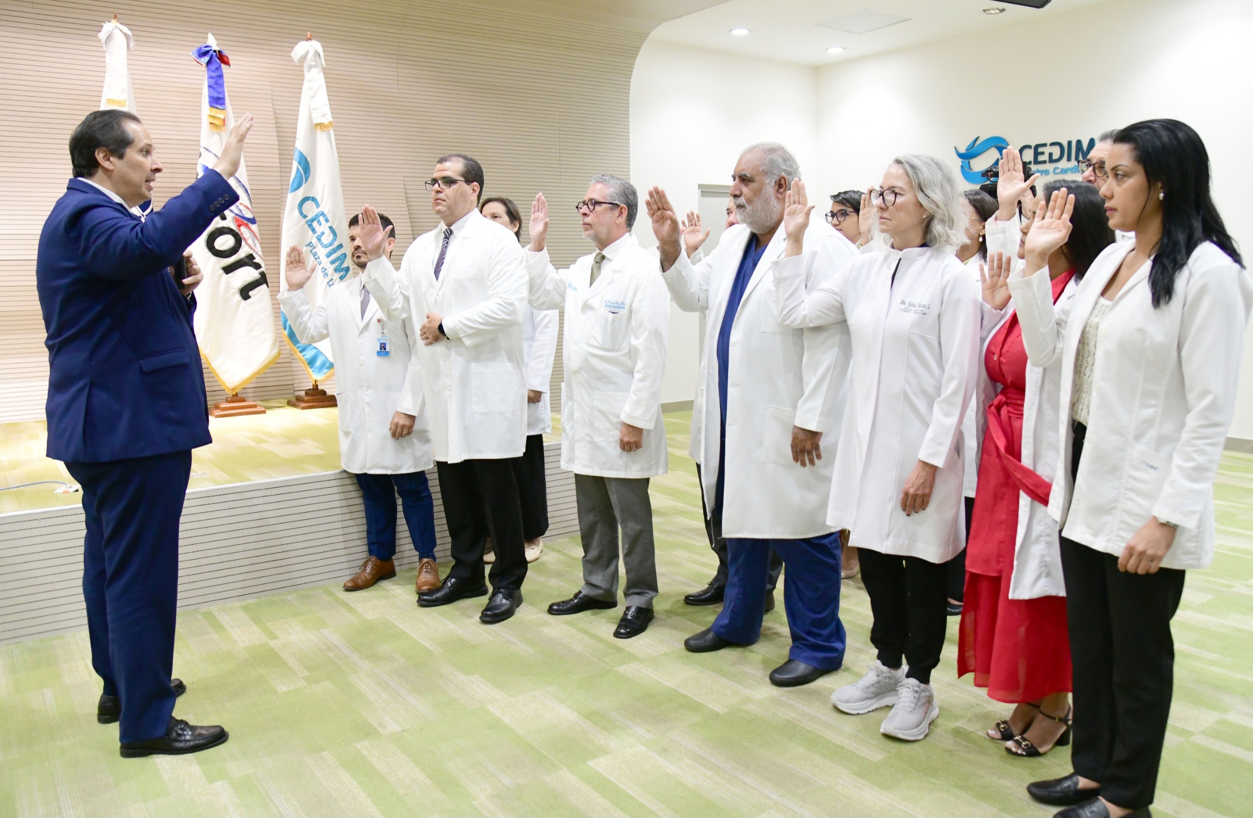 CNT e INCORT juramentan Comité Hospitalario Trasplante de CEDIMAT