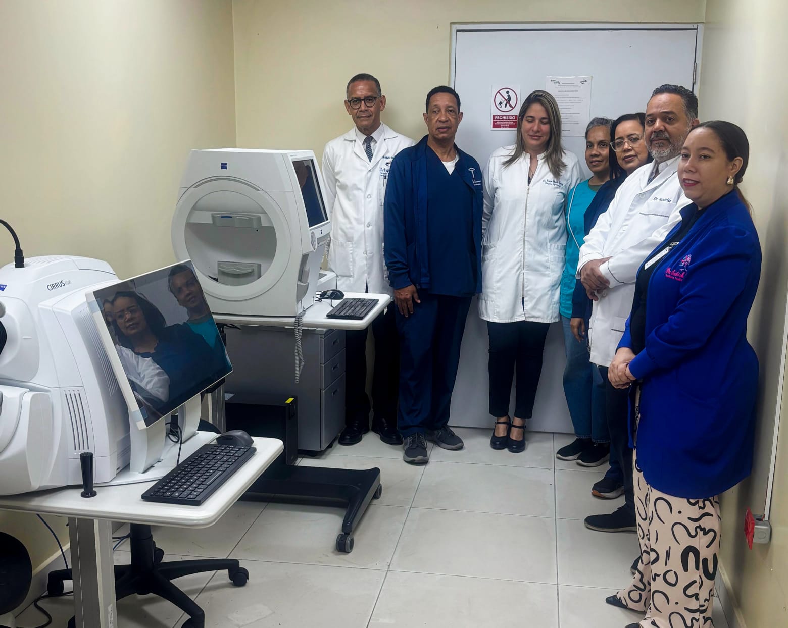 Hospital Moscoso Puello inaugura área diagnóstica en Departamento de Oftalmología