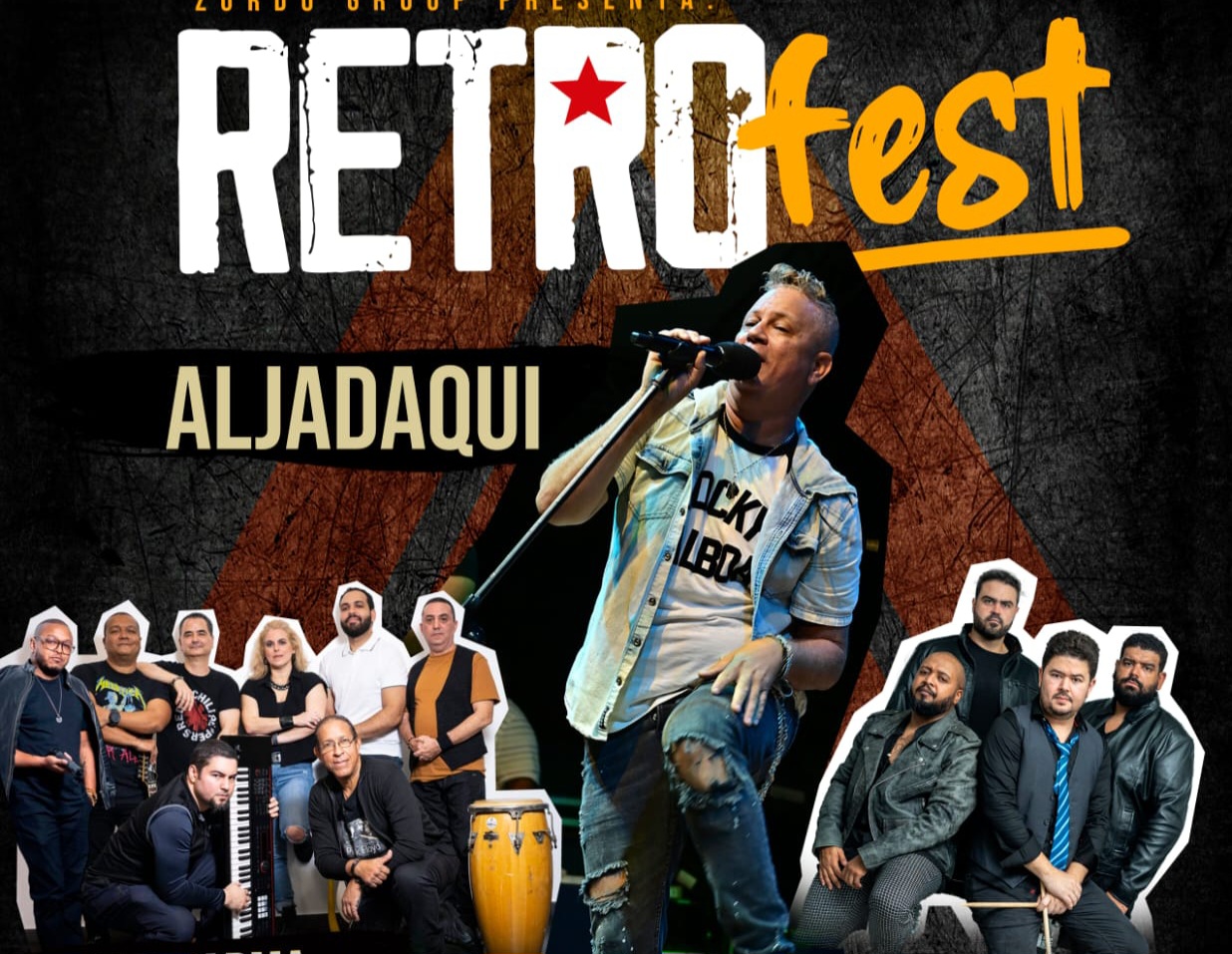 Aljadaqui Retro Fest en el Club Líbanes Sirio Palestino