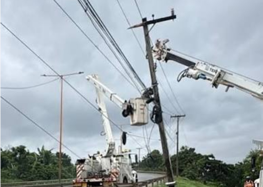 Edesur restablece servicio a casi 700 mil clientes afectados por Melissa