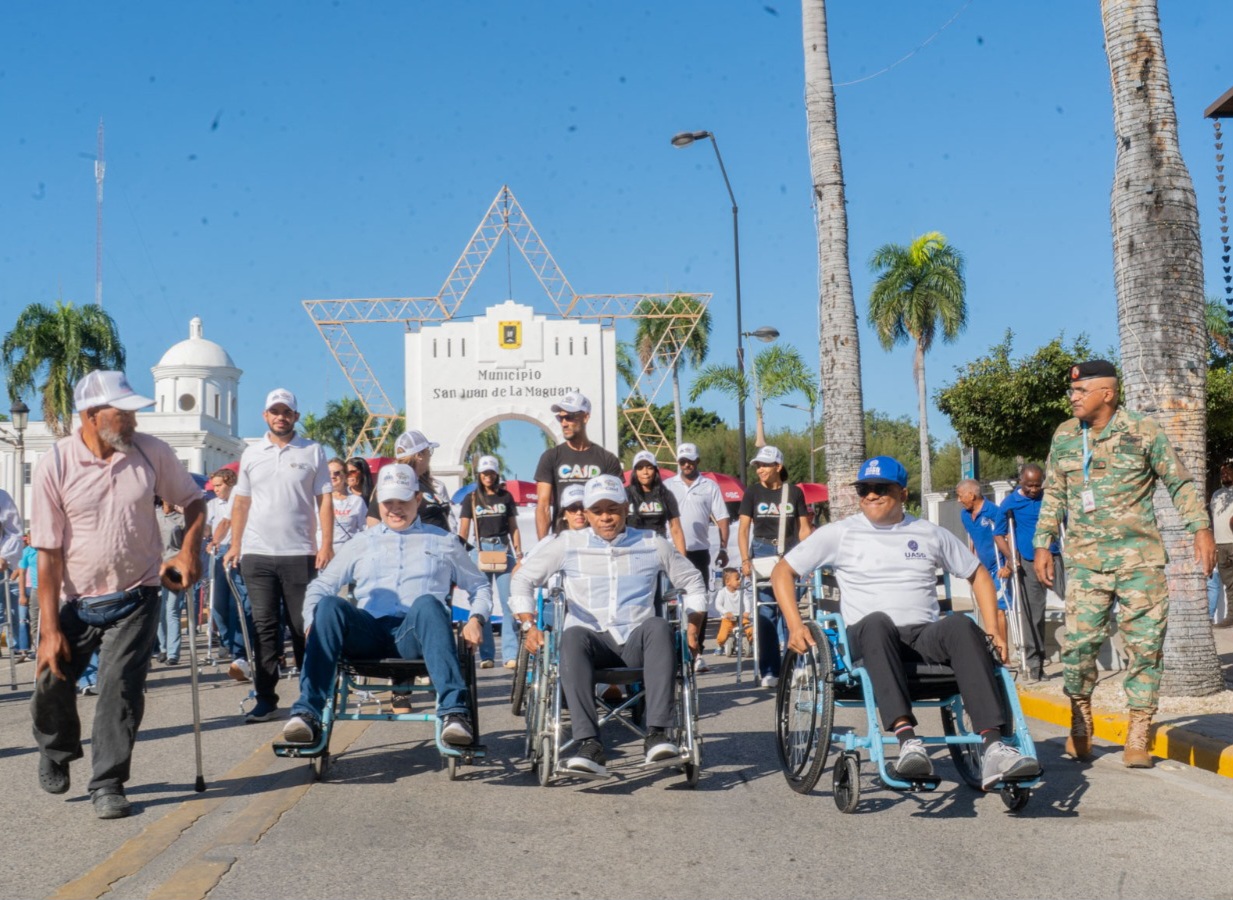 CAID moviliza la región Sur en caminata por el Día Internacional de las Personas con Discapacidad