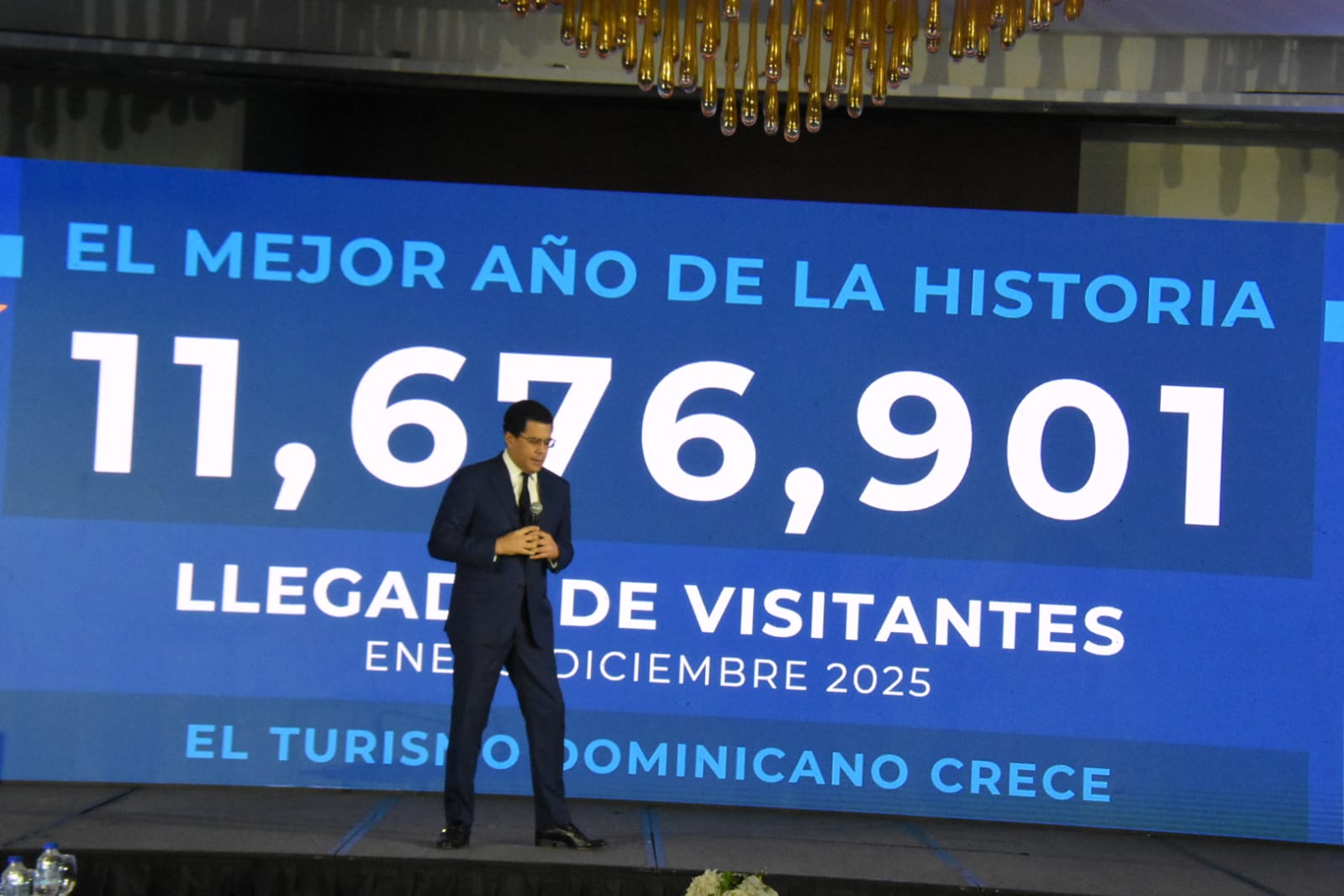 Llegan a RD 1.4 millones visitantes en diciembre y 11,676,901 el pasado año
