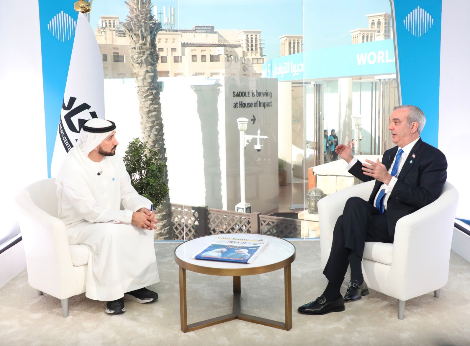 Abinader participa en inauguración Cumbre Mundial de Gobiernos 2026