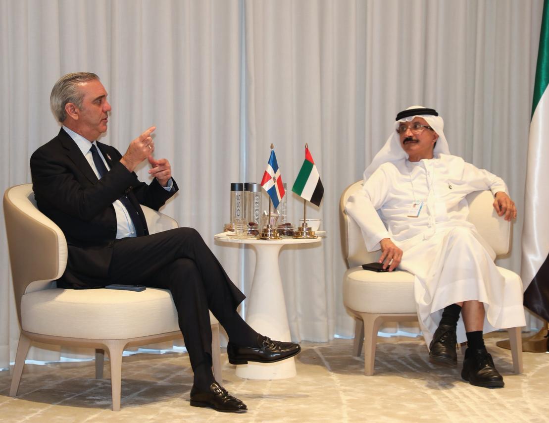 Presidente Abinader se reúne con el líder global de DP World