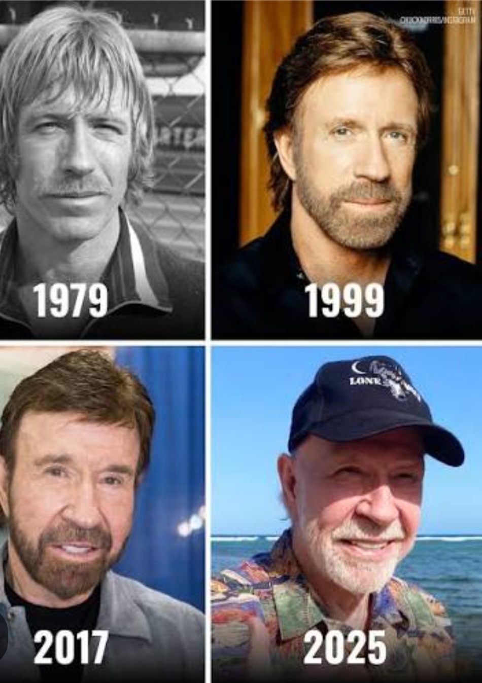 Murió Chuck Norris