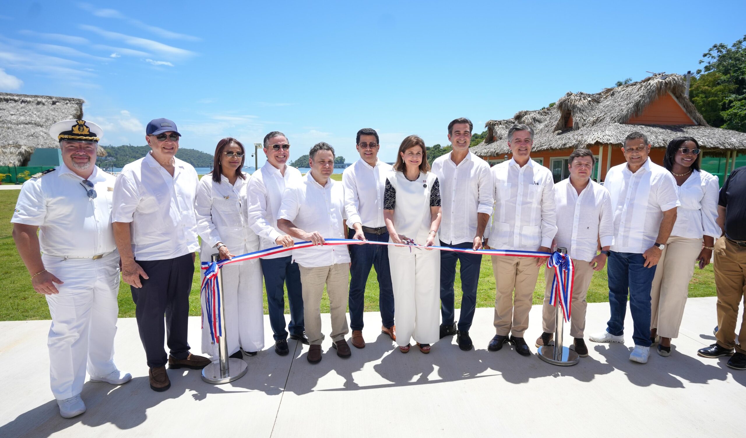 Vicepresidenta Raquel Peña inaugura puerto Samaná Bayport