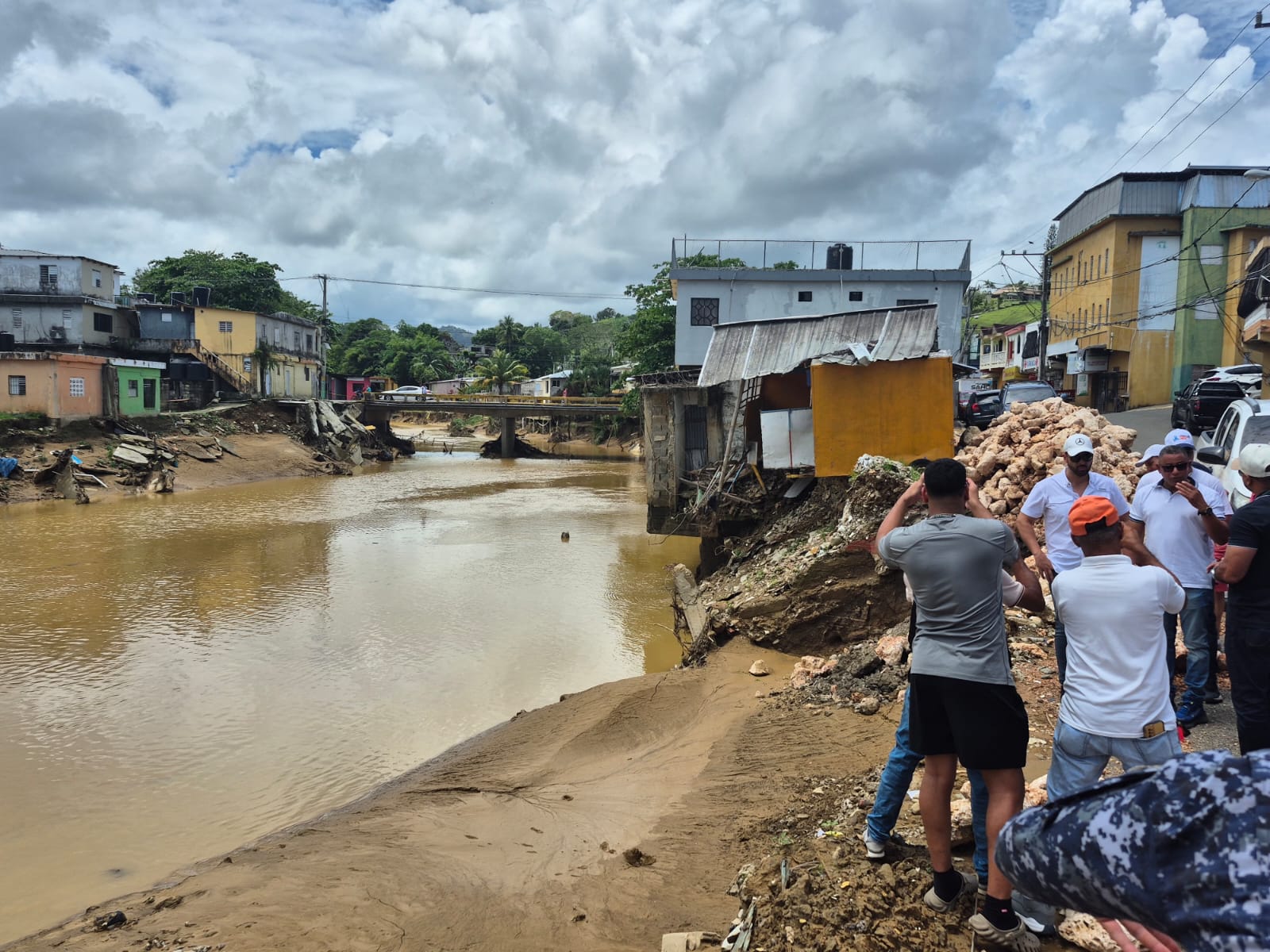 Gobierno intierviene Espaillat tras daños por lluvias