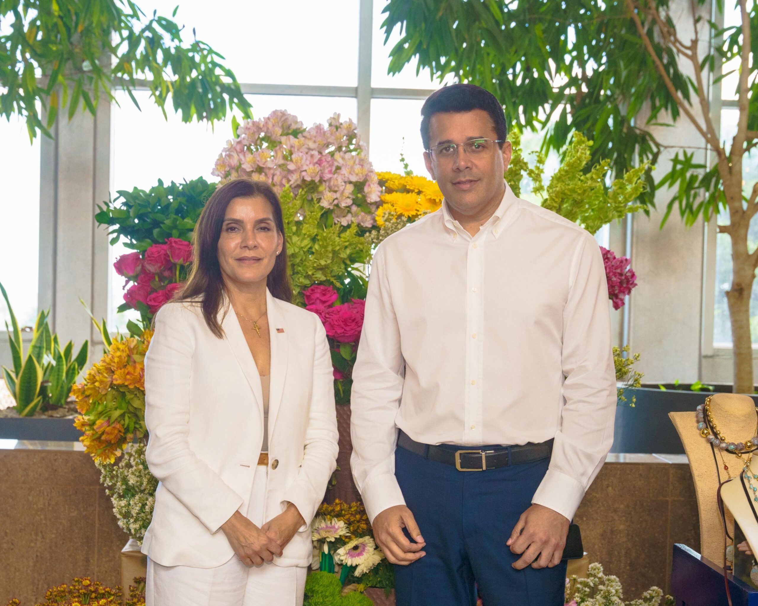 Ministro Collado recibe visita de la embajadora de EE.UU.