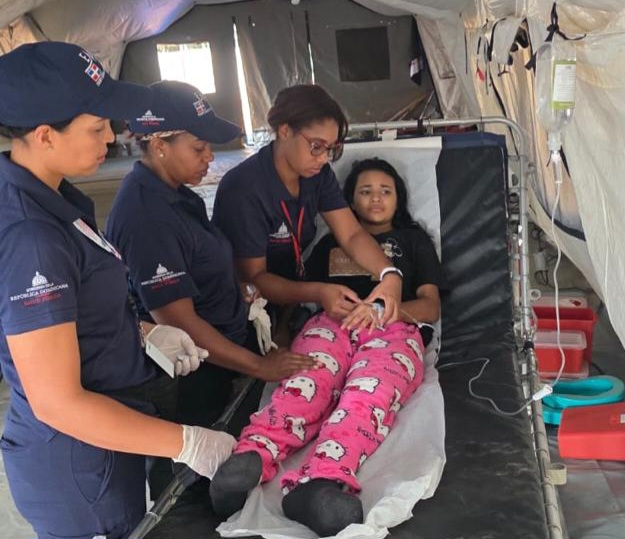 Equipo de RD atiende más de 2,500 víctimas terremotos en Venezuela
