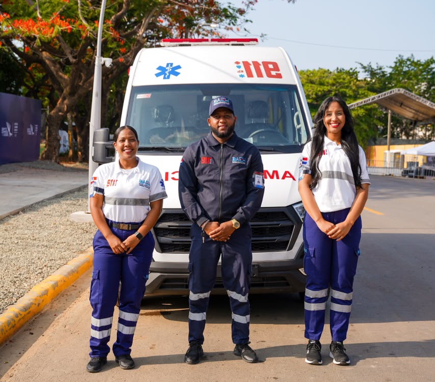 DAEH garantiza asistencia médica en los Juegos Centroamericanos y del Caribe con ambulancias y colaboradores