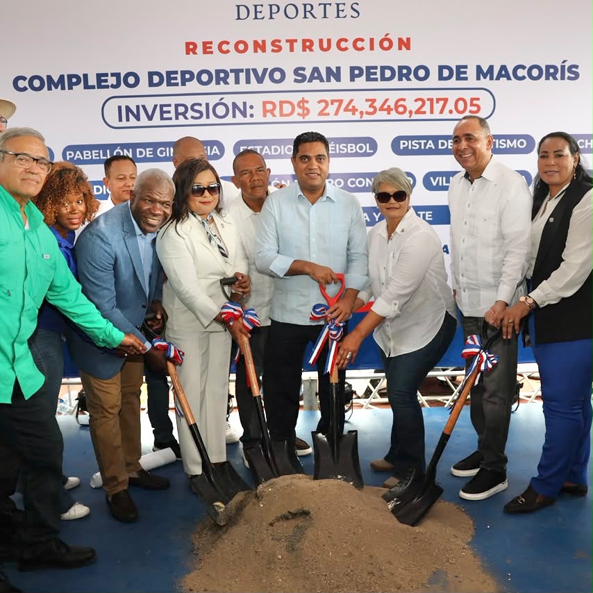 Ministerio Deportes invierte RD$275M en reconstrucción del Complejo Deportivo de SPM