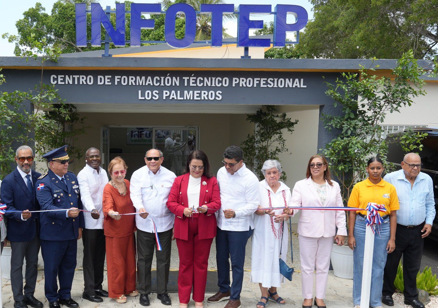 Infotep inaugura Centro Formación Técnico Los Palmeros en SDE